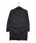 COMME des GARCONS HOMME (コムデギャルソン オム) ウールトロステンカラーミドルコート/Balmacaan coat ブラック サイズ:S：18000円