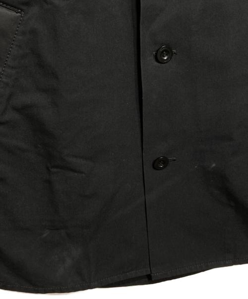 sacai（サカイ）sacai (サカイ) Cotton Oxford x Nylon Twill Shirt/コットンオックスフォード×ナイロンツイルシャツ ブラック サイズ:1の古着・服飾アイテム
