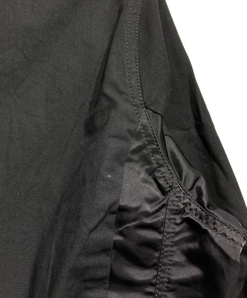 sacai（サカイ）sacai (サカイ) Cotton Oxford x Nylon Twill Shirt/コットンオックスフォード×ナイロンツイルシャツ ブラック サイズ:1の古着・服飾アイテム