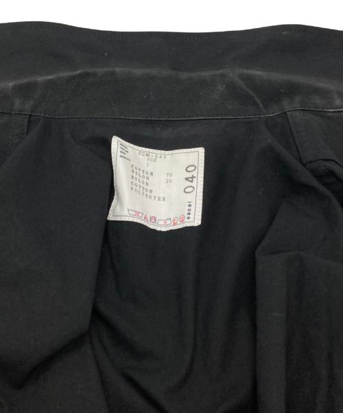 sacai（サカイ）sacai (サカイ) Cotton Oxford x Nylon Twill Shirt/コットンオックスフォード×ナイロンツイルシャツ ブラック サイズ:1の古着・服飾アイテム