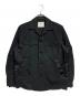sacai（サカイ）の古着「Cotton Oxford x Nylon Twill Shirt/コットンオックスフォード×ナイロンツイルシャツ」｜ブラック