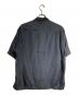Cornier (コルニエ) オープンカラーシルクシャツ/Silk open collar shirt ブラック サイズ:M：10000円