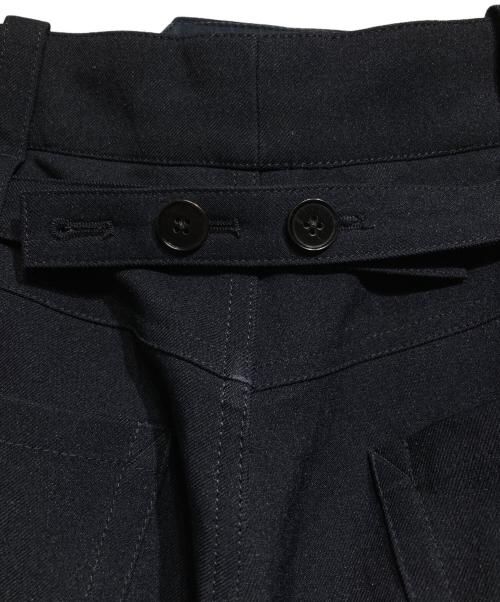 JIL SANDER（ジルサンダー）JIL SANDER (ジルサンダー) クロップドスラックス/Cropped slacks ネイビー サイズ:44の古着・服飾アイテム