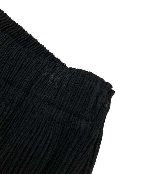 ISSEY MIYAKE（イッセイミヤケ）ISSEY MIYAKE (イッセイミヤケ) プリーツロングスカート/Pleated Long Skirt ブラック サイズ:1の古着・服飾アイテム