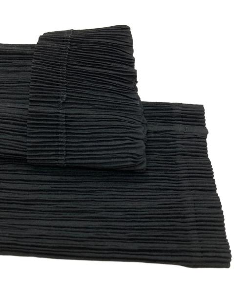 ISSEY MIYAKE（イッセイミヤケ）ISSEY MIYAKE (イッセイミヤケ) プリーツ3Bジャケット/Pleated Jacket ブラック サイズ:2の古着・服飾アイテム