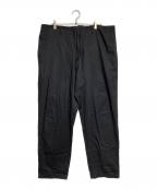 GROUND Yグラウンドワイ）の古着「8OZ DENIM STRING PANTS/8オンスデニムストリングパンツ」｜ブラック