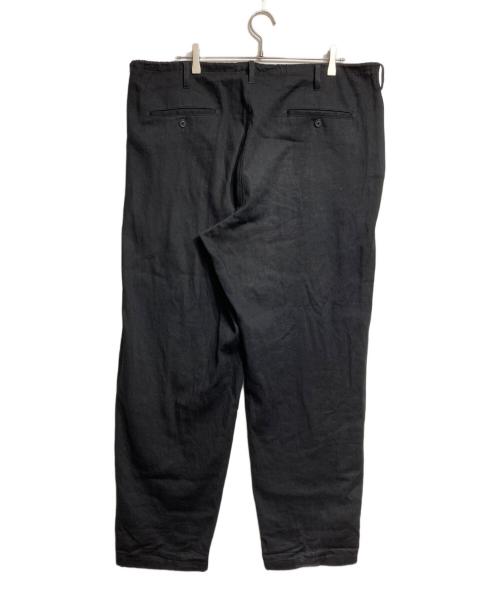 GROUND Y（グラウンドワイ）GROUND Y (グラウンドワイ) 8OZ DENIM STRING PANTS/8オンスデニムストリングパンツ ブラック サイズ:3の古着・服飾アイテム