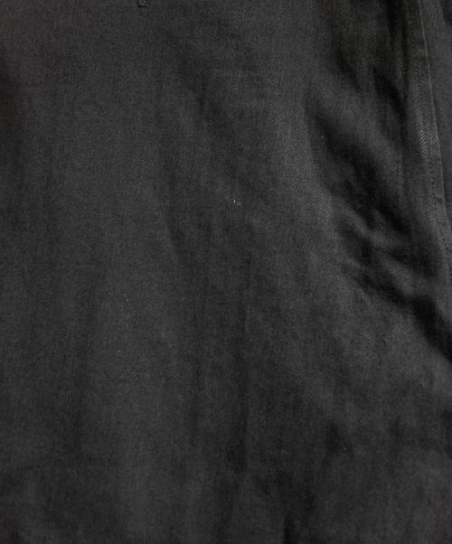 GROUND Y（グラウンドワイ）GROUND Y (グラウンドワイ) 8OZ DENIM STRING PANTS/8オンスデニムストリングパンツ ブラック サイズ:3の古着・服飾アイテム