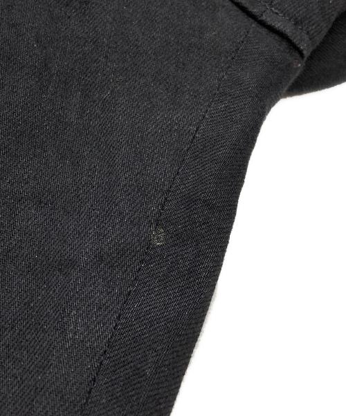GROUND Y（グラウンドワイ）GROUND Y (グラウンドワイ) 8OZ DENIM STRING PANTS/8オンスデニムストリングパンツ ブラック サイズ:3の古着・服飾アイテム