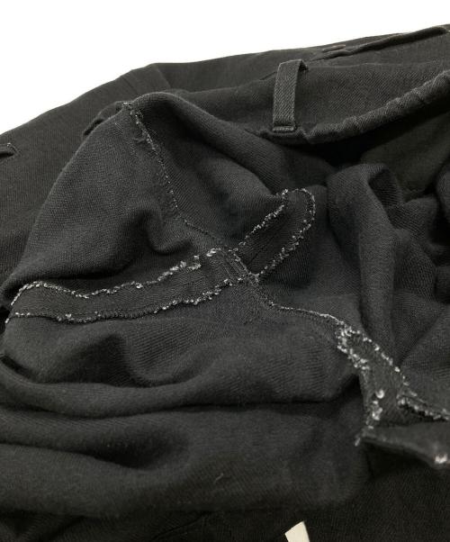 GROUND Y（グラウンドワイ）GROUND Y (グラウンドワイ) 8OZ DENIM STRING PANTS/8オンスデニムストリングパンツ ブラック サイズ:3の古着・服飾アイテム