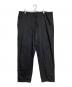 GROUND Y（グラウンドワイ）の古着「8OZ DENIM STRING PANTS/8オンスデニムストリングパンツ」｜ブラック