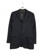 LQ...MENエルキューメン）の古着「ウールトロピカル3Bジャケット/Wool Tropical 3B Jacket」｜ブラック