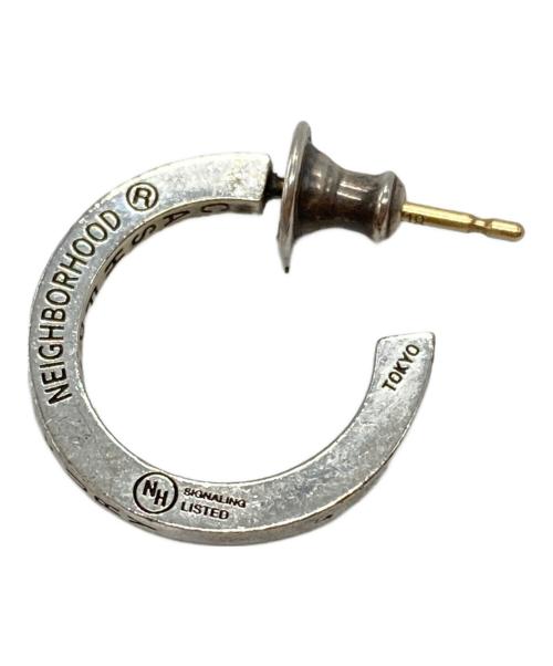 NEIGHBORHOOD（ネイバーフッド）NEIGHBORHOOD (ネイバーフッド) CAREERING (キャリアリング) コラボピアス/collaboration earrings シルバーの古着・服飾アイテム