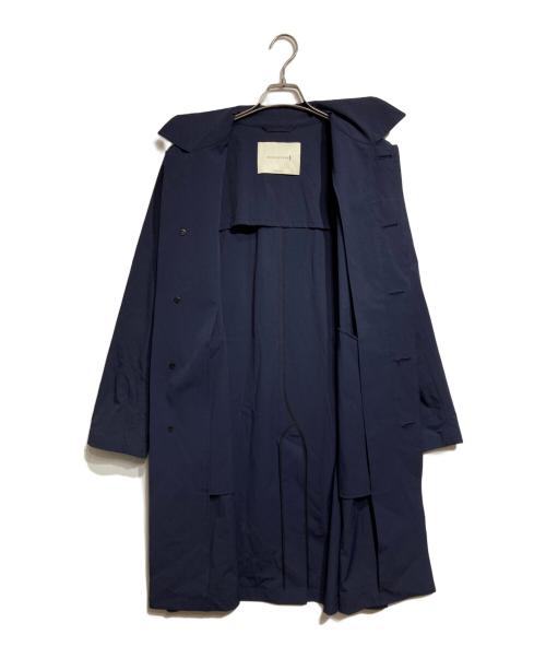 MACKINTOSH（マッキントッシュ）MACKINTOSH (マッキントッシュ) ウールナイロンバルカラーコート/Wool Nylon Bal Collar Coat ネイビー サイズ:36の古着・服飾アイテム