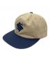 stussy（ステューシー）の古着「Pinstripe Cap」｜ベージュ