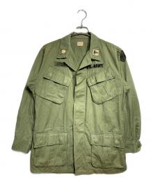 US ARMY（ユーエスアーミー）の古着「4thタイプジャングルファティーグジャケット/U.S. Army Jungle Fatigue Jacket」｜グリーン