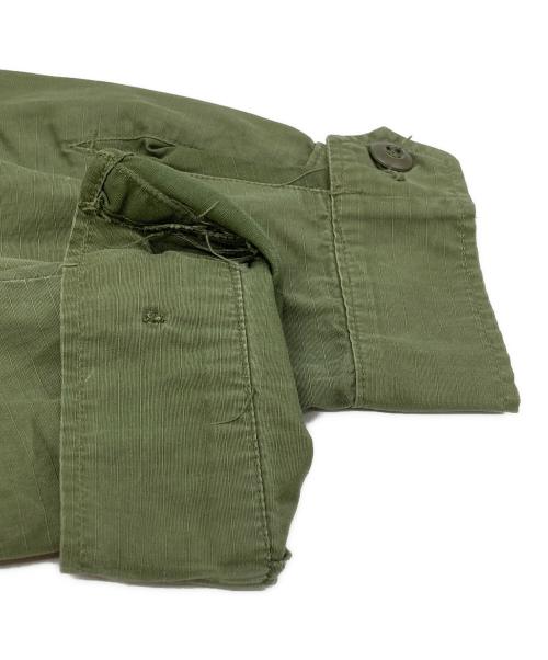 US ARMY（ユーエスアーミー）US ARMY (ユーエスアーミー) 4thタイプジャングルファティーグジャケット/U.S. Army Jungle Fatigue Jacket グリーン サイズ:SMALL-REGULARの古着・服飾アイテム