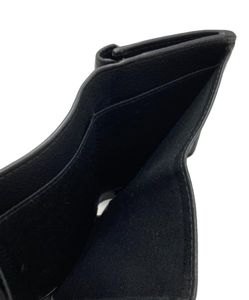 BALENCIAGA（バレンシアガ）BALENCIAGA (バレンシアガ) ペーパーミニコンパクトウォレット/Balenciaga Papier Mini Wallet ブラックの古着・服飾アイテム