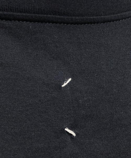 Maison Margiela（メゾンマルジェラ）Maison Margiela (メゾンマルジェラ) カレンダーロゴペンキ加工Tシャツ/paint splatter T-shirt ブラック サイズ:XLの古着・服飾アイテム