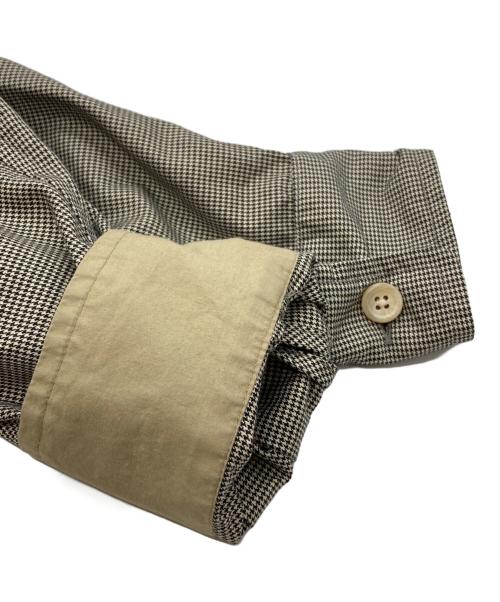 POLO RALPH LAUREN（ポロ・ラルフローレン）POLO RALPH LAUREN (ポロ・ラルフローレン) グレンチェックジップブルゾン/Glen check zip-up blouson グレー サイズ:Mの古着・服飾アイテム