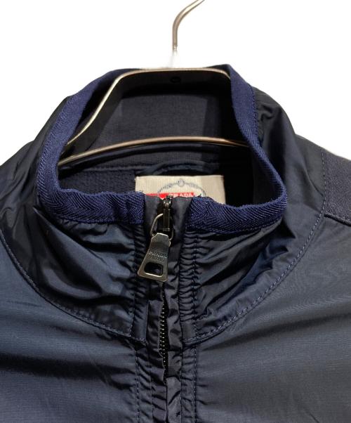PRADA（プラダ）PRADA (プラダ) ナイロン×スウェット切替トラックジャケット/Track jacket ネイビー サイズ:Sの古着・服飾アイテム
