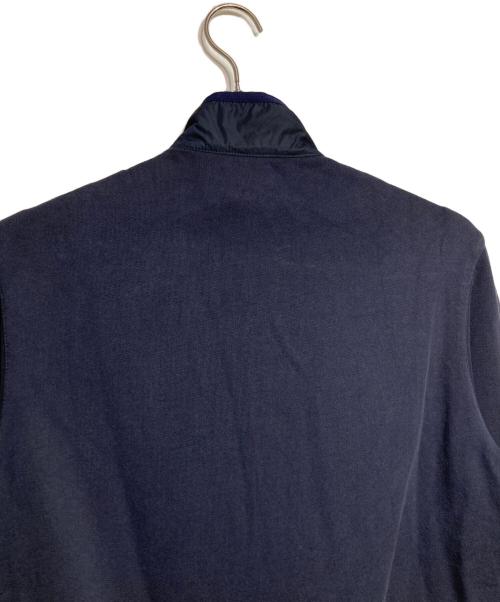 PRADA（プラダ）PRADA (プラダ) ナイロン×スウェット切替トラックジャケット/Track jacket ネイビー サイズ:Sの古着・服飾アイテム