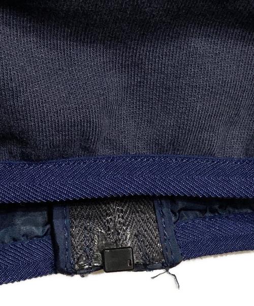 PRADA（プラダ）PRADA (プラダ) ナイロン×スウェット切替トラックジャケット/Track jacket ネイビー サイズ:Sの古着・服飾アイテム