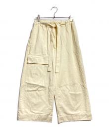 DRIES VAN NOTEN（ドリスヴァンノッテン）の古着「Potter Pants/ポッターパンツ」｜アイボリー