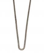 BUNNEYバニー）の古着「Chain w/Curb Clasp S/チェ―ンネックレス」｜シルバー
