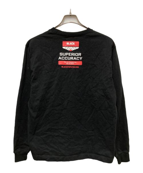 THE BLACK EYE PATCH（ブラックアイパッチ）THE BLACK EYE PATCH (ブラックアイパッチ) BODY TARGET/S TEE ブラック サイズ:Mの古着・服飾アイテム