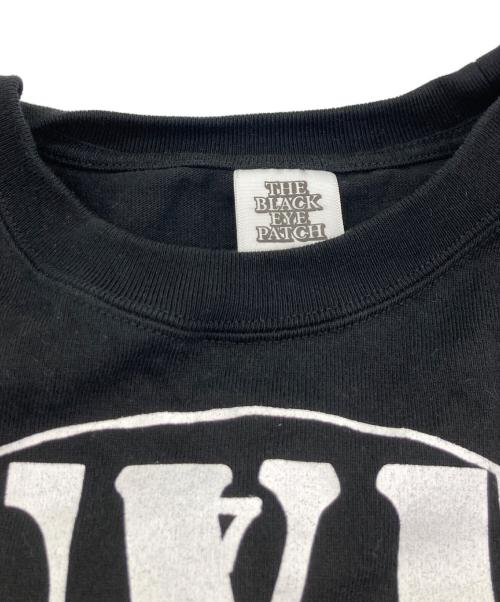THE BLACK EYE PATCH（ブラックアイパッチ）THE BLACK EYE PATCH (ブラックアイパッチ) BODY TARGET/S TEE ブラック サイズ:Mの古着・服飾アイテム