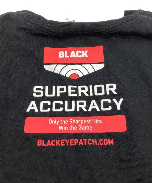 THE BLACK EYE PATCH（ブラックアイパッチ）THE BLACK EYE PATCH (ブラックアイパッチ) BODY TARGET/S TEE ブラック サイズ:Mの古着・服飾アイテム
