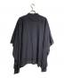SEVEN BY SEVEN (セブンバイセブン) チェックシアーポンチョシャツ/Checked sheer poncho shirt ネイビー サイズ:L：8000円