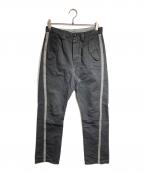EMPORIO ARMANIエンポリオ アルマーニ）の古着「サイドラインパンツ/side line pants」｜グレー