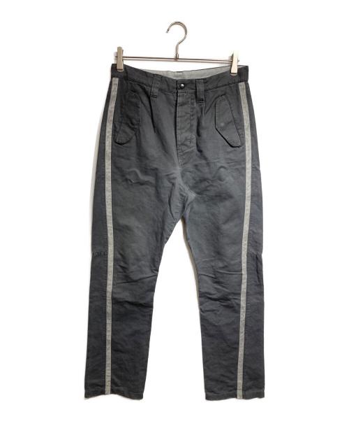 EMPORIO ARMANI（エンポリオ アルマーニ）EMPORIO ARMANI (エンポリオ アルマーニ) サイドラインパンツ/side line pants グレー サイズ:46の古着・服飾アイテム