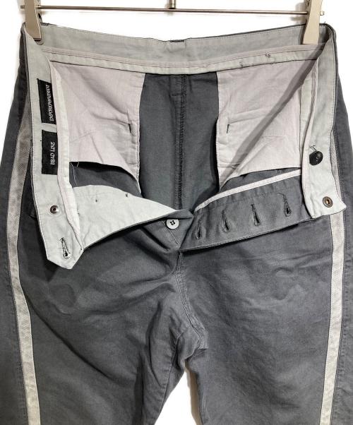 EMPORIO ARMANI（エンポリオ アルマーニ）EMPORIO ARMANI (エンポリオ アルマーニ) サイドラインパンツ/side line pants グレー サイズ:46の古着・服飾アイテム