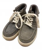 Acne studiosアクネ ストゥディオズ）の古着「GREY BARTOS HAIRYS SNEAKER/グレー バルトス ヘアリーズ スニーカー」｜グレー