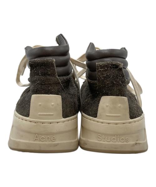 Acne studios（アクネ ストゥディオズ）ACNE STUDIOS (アクネ ストゥディオズ) GREY BARTOS HAIRYS SNEAKER/グレー バルトス ヘアリーズ スニーカー グレー サイズ:41の古着・服飾アイテム