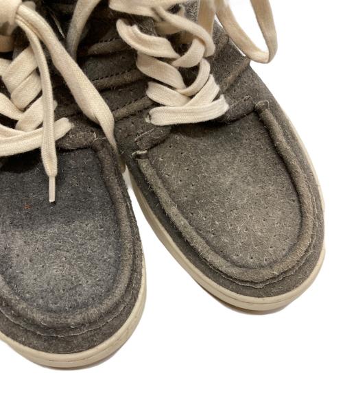 Acne studios（アクネ ストゥディオズ）ACNE STUDIOS (アクネ ストゥディオズ) GREY BARTOS HAIRYS SNEAKER/グレー バルトス ヘアリーズ スニーカー グレー サイズ:41の古着・服飾アイテム