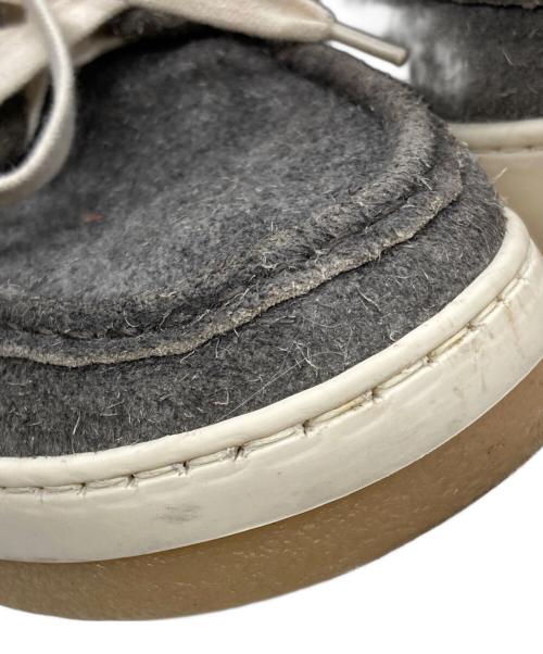 Acne studios（アクネ ストゥディオズ）ACNE STUDIOS (アクネ ストゥディオズ) GREY BARTOS HAIRYS SNEAKER/グレー バルトス ヘアリーズ スニーカー グレー サイズ:41の古着・服飾アイテム