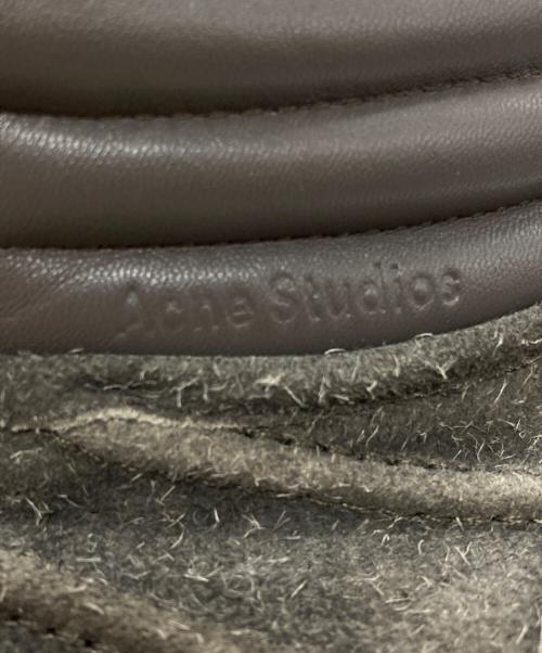 Acne studios（アクネ ストゥディオズ）ACNE STUDIOS (アクネ ストゥディオズ) GREY BARTOS HAIRYS SNEAKER/グレー バルトス ヘアリーズ スニーカー グレー サイズ:41の古着・服飾アイテム