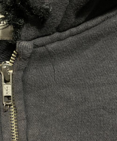 BLANK（ブランク）BLANK (ブランク) DIAMOND FUR HOODIE グレーの古着・服飾アイテム