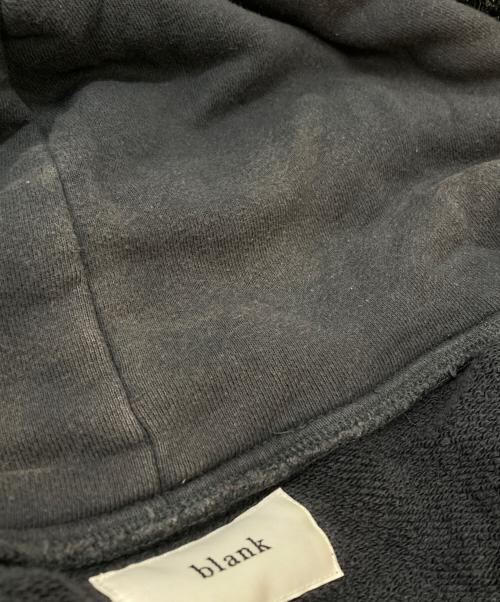 BLANK（ブランク）BLANK (ブランク) DIAMOND FUR HOODIE グレーの古着・服飾アイテム