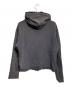 BLANK (ブランク) DIAMOND FUR HOODIE グレー：15000円