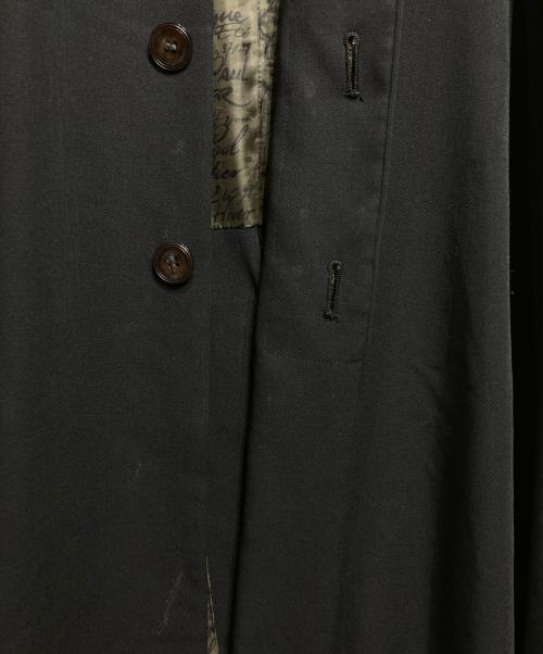 Jean Paul GAULTIER CLASSIQUE（ジャンポールゴルチエクラシック）Jean Paul GAULTIER CLASSIQUE (ジャンポールゴルチエクラシック) ウールギャバジンスーパーロングコート/Wool gabardine super long coat ブラック サイズ:40の古着・服飾アイテム