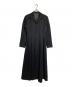 Jean Paul GAULTIER CLASSIQUE（ジャンポールゴルチエクラシック）の古着「ウールギャバジンスーパーロングコート/Wool gabardine super long coat」｜ブラック