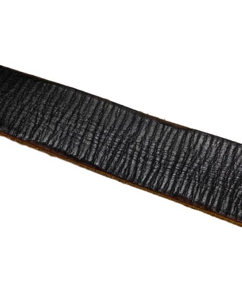NUMBER (N)INE（ナンバーナイン）NUMBER (N)INE (ナンバーナイン) ペリカンフックレザーベルト/Pelican Hook Leather Belt ブラックの古着・服飾アイテム