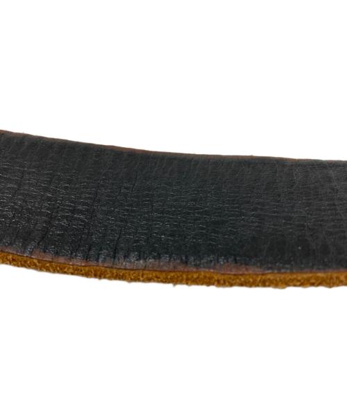 NUMBER (N)INE（ナンバーナイン）NUMBER (N)INE (ナンバーナイン) ペリカンフックレザーベルト/Pelican Hook Leather Belt ブラックの古着・服飾アイテム