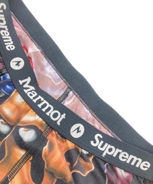 MARMOT（マーモット）Marmot (マーモット) Supreme (シュプリーム) Base Layer Pant ブラック×ネイビー サイズ:Ｍの古着・服飾アイテム