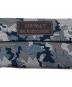 中古・古着 HERMES (エルメス) ジャガードカモフラージュ柄ネクタイ/Jacquard camouflage tie ブルー×グレー サイズ:－：13000円